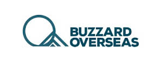 BUZZARD OVERSEAS LOGO - GRAPHIC DESIGNING AGENCY IN KERALA