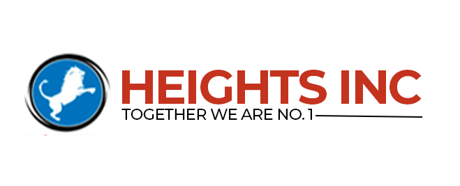 HEIGHTS INC LOGO - GRAPHIC DESIGNING AGENCY IN KERALA